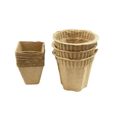 China Eco - Friendly Plants Seeding Tray Plant Seed Starter Nursery Peat Pot For Vegetables for sale