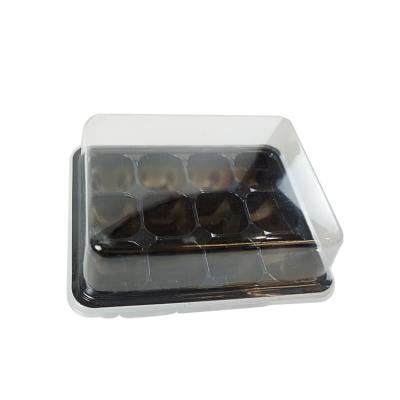 China Plastic Seed Initiator Tray Nursery Plant Trays Seed Eco-friendly Garden Plant Nursery Planting Trays Seedling for sale