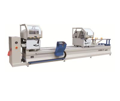 China Building Material Shops Aluminum And Upvc Profile Double Head Cut Saw Machine for sale