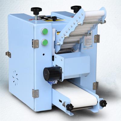 China High Efficiency Commercial Automatic Tabletop Dumpling Empanadas Gyoza Roll Pizza Wonton Spring Roll Dough Skin Wrapper Making Machine for sale