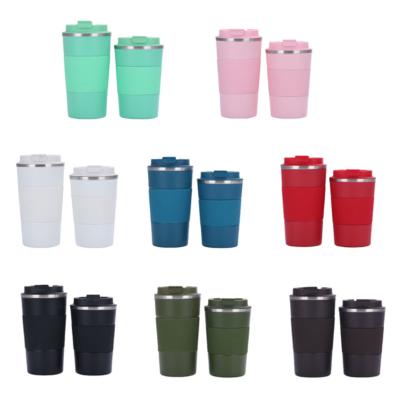 China Amazon PORTABLE Hot Sale 12 Colors In Stock 510ml Double Wall Food Flask Vacuum Coffee Mug for sale