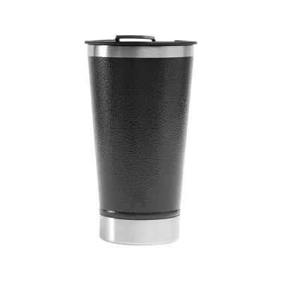 China 20OZ PORTABLE Car Beer Mug Beer Tumbler Custom Logo Durable Wall Vacuum with Bottle Opener for sale