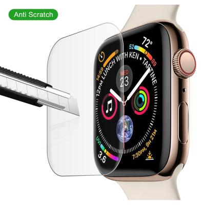 China Smart Watch Screen Protector Film For Apple Watch 4 3 2 1Protective film For Apple Watch 44mm 42mm Tempered Glass for sale