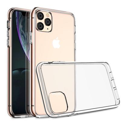 China 1mm High Quality Transparent Silicone Tpu Phone Case For Iphone 11 12 11 pro 13 7 8 Max Se 2021 100% Suit For iphone Phone for sale