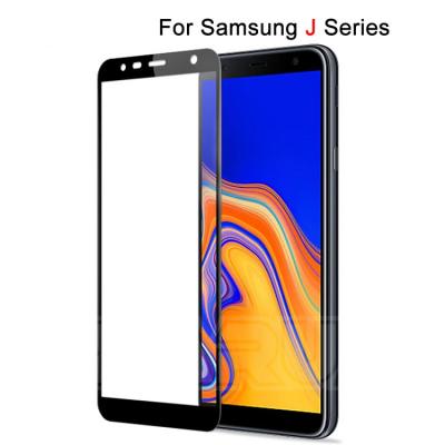 China Anti Oil 9D Tempered Glass For Samsung J3 J5 J7 2017 2018 Screen Glass Protector For Galaxy A6 A8 C9 pro for sale