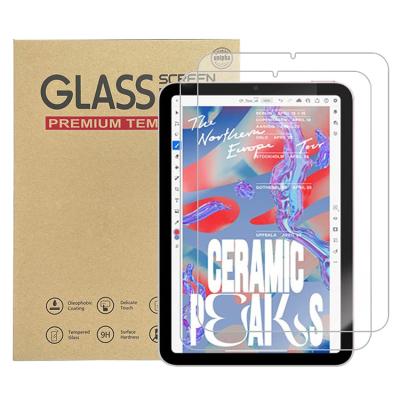 China 2-Pack Anti Oil Screen Glass Protector For iPad Mini 6 Anti-scratch Anti-scratch 2021)9H NO-bubble Tempered Glass (for iPad for sale