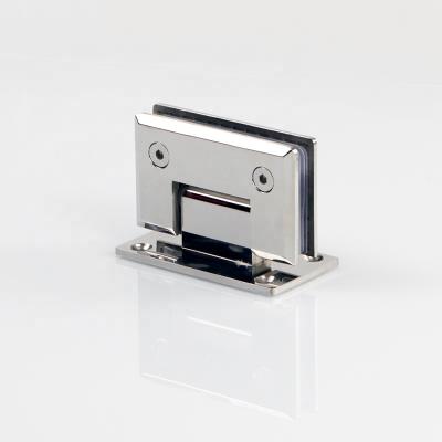 China Modern HSH-90W 90 Degree Wall To Use Glass Bathroom Hotel Glass Door Hinge for sale