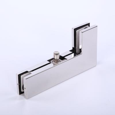 China Modern Durable Aluminum Alloy Glass Door Patch Fitting Large L Patch TP-40 for sale