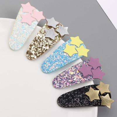 China Fashion kids hair barrettes cut star hairpin girl clip hits clip hairpin for sale