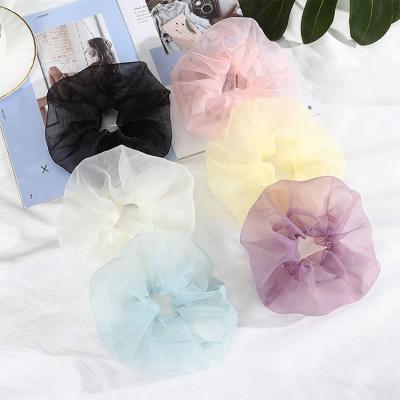 China Fashionable Wholesale Luxury Microfiber Hair Rubber Bands Scrunchies Towel Scrunchies for sale