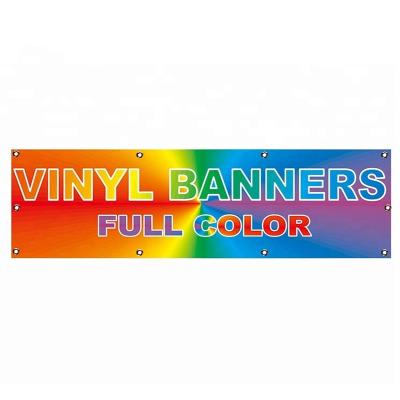 China Custom Banner Printing Beautiful And Durable Outdoor Advertising Printing PVC Custom Vinyl for sale