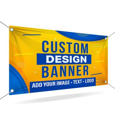 China 2022 Eco-friendly Full Color PVC Vinyl Any Size Digital Printing Logo Print Banner for sale