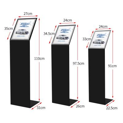 China Store 4s Parameter Lightweight Auto Car Card Show Information Display Stand Acrylic Document Holder for sale