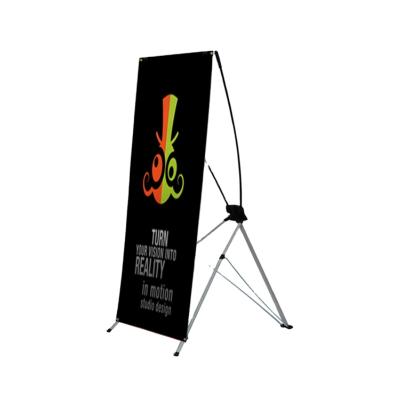 China Waterproof Adjustable Display PVC Banner With Pop Folding Stand X Large Banner Stand for sale