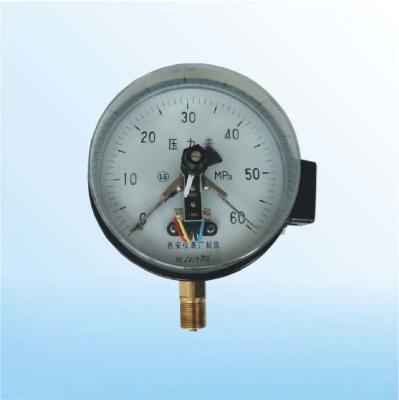 China Pressure Gauge with Electric Contacts for sale