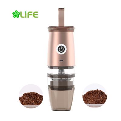 China Amazon Home Accessories Commercial Hot Selling Mini Usb Rechargeable Ceramic Core Electric Portable Coffee Bean Grinder for sale