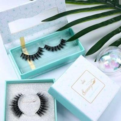 China Recyclable Luxury Custom Green Cardboard Paper Private Label Lime Wick Box Makeup Tools Eyelash Extension Mink Lashes Box for sale