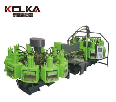 Κίνα Unique Full Automatic Rotary Molding Machine EVA Double Foaming Sport Shoe Sole Making Machine προς πώληση