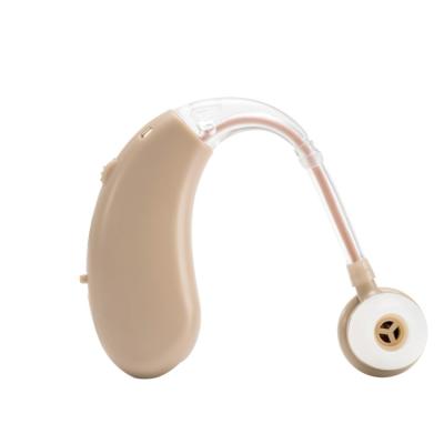 중국 Bte analog hearing aid usb rechargeable sound amplifier deaf-aid audiphone behind the ear 판매용