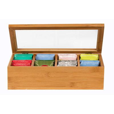 China New Tea Freshness Storage Box Professional Tea Organizer Custom Tea Organizer for sale