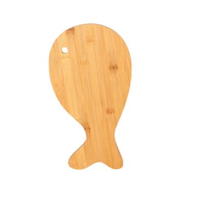 China Wholesale Single Stocked Style Rectangle Cutting Plates Fish Design Bamboo Cutting Board for sale