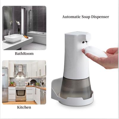 China Foam Free Touchless Electric Hands Foam Soap Dispenser Automatic Spray Liquid Sanitizer Touchless Hand Soap Dispenser for sale