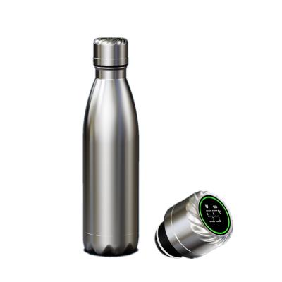 China Hot Viable Christmas Gifts Amazon Vacuum Flask Stainless Steel Thermo UV Water Bottle for sale