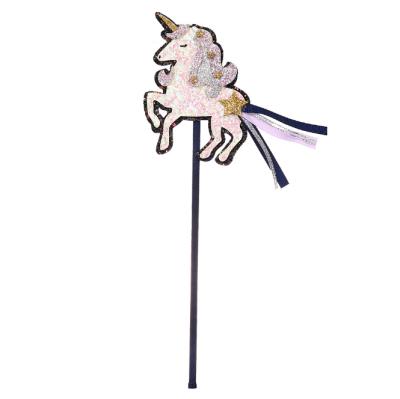 China Plastic Girls Party Cheap Unicorn Magic Wands Unicorn Magic Wands For Kids for sale