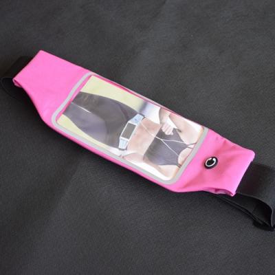 China Water Proof Custom Logo Running Fitness Sport Waterproof Waist Bag Fanny Pack For Women for sale