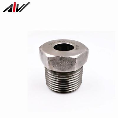 China Metal Industrial Cutter Head Spare Parts Push Nut Nozzle Waterjet Tube For Water Jet Cutting Machine for sale