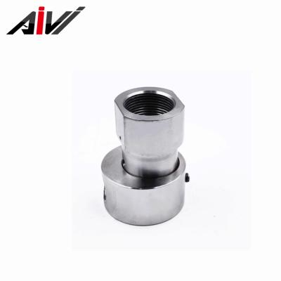 China Metal Industrial Cutting Spare Parts Waterjet Valve Body With Clamp For Water Jet Cutting Head for sale