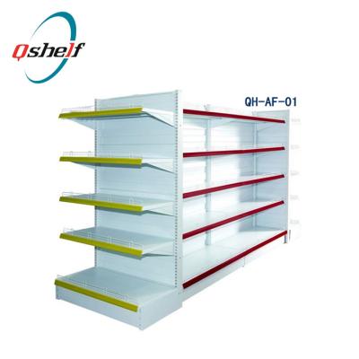 China Grocery Double Sided Display Shelves, Store Shelving for sale