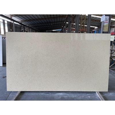 China Easy To Install And Maintain Artificial Quartz Stone Yellow Quartz Kitchen Countertops for sale