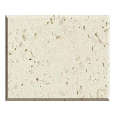 China Easy To Install And Maintain Low Price Artificial Synthetic Material Stone Quartz Plate Slab For Dining Tables for sale