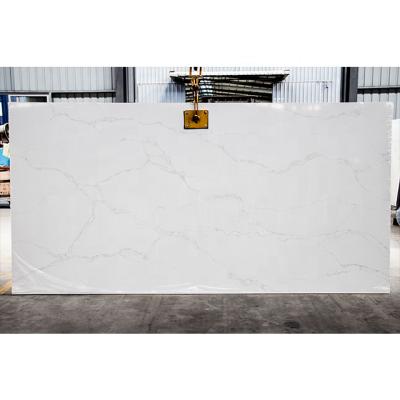 China Easy To Install And Maintain Cut To Size Prefab Quartz Slab Kitchen Countertops for sale