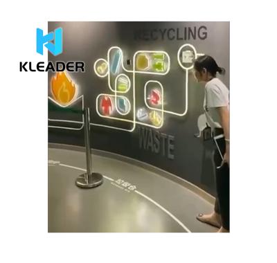 China magic frame interaction, mechanical interactive installation, creative interactive installation 120 inches for sale