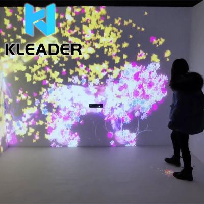 China Immersive Interactive Wall Projection 3D AR Digital Art Support Customization Augmented Reality Space Magic Jungle Interactive Art Installation for sale