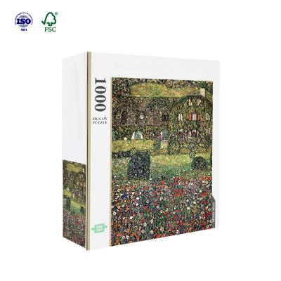 China DIY TOY Adult 1000 PCs flower oil painting puzzle suppliers in zhejiang china for sale