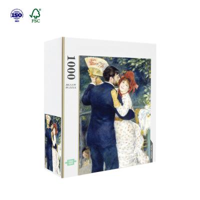 China DIY TOY Chinese Man And Woman Dress Custom Premium Puzzle Packaging Box for sale