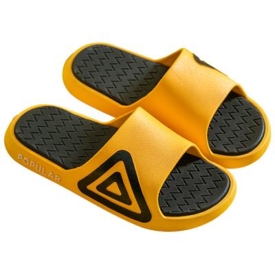 China Waterproof 2020 fashion new men's slippers summer couples thick bottom non-slip wear-resistant sandals and slippers for sale