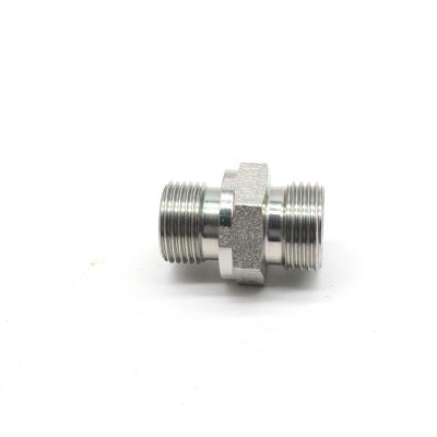 China Eco - Friendly Stainless Steel Industrial Compression Hydraulic Hose Connector for sale