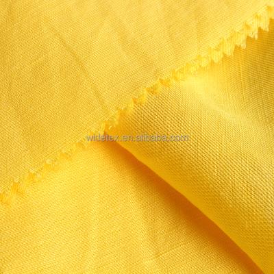 China Hot Customized Eco - Friendly Cotton Viscose Linen Blend Fabric for sale