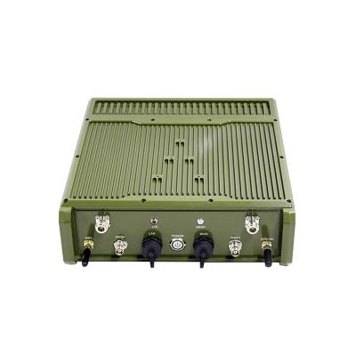 China IP66 Rugged Base Station 10W MESH Radio Integrates 10W LTE AES Encryption WIFI GPS MANET7903 for sale