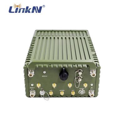 China IP MESH Radio 580MHz 1.4GHz 10W Output AES Power Tactical Dual Band DC24V MANET3703 Encryption for sale