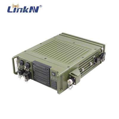 China MIL-STD-810 VHF/UHF 15W Dual Band 25W MANET3902 Military Radio 50-70km PDT/DMR for sale