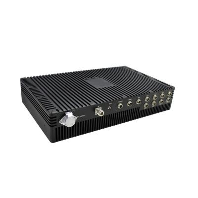 China 2km 10W Video Transmitter For UGV 8-CH DVR Excavator And AES256 Low Encryption LKAV-1650 for sale