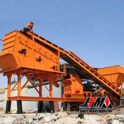 Chine Shanghai Jianye Large Capacity Impact Crushing Machine For Manufacturing Plant All Kind Of Mineral Stone à vendre