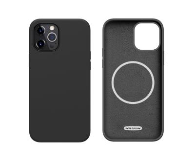 China Nillkin Shockproof For 12 Pro Case With Wireless Charger Shockproof Magnetic Silicone Phone Case for sale