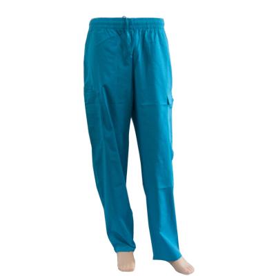 China Cotton factory manufacture various pockets multi labor wear pants scubs pants hospital uniform pants for dust proof for sale