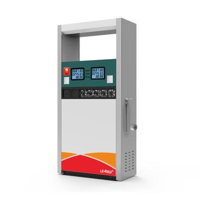 China Hot Selling Electric Fuel Dispenser Gasoline Leared Pump Gasoline 2 Gun Nozzle Price for sale